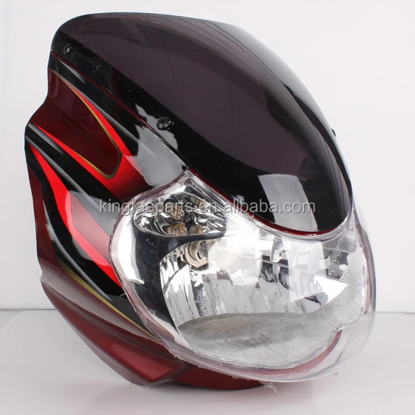 Whosale Motorcycle Bajaj 135/150/180 Ct100 Headlight Assembly Head Light Bulb Headlamp Assembly 