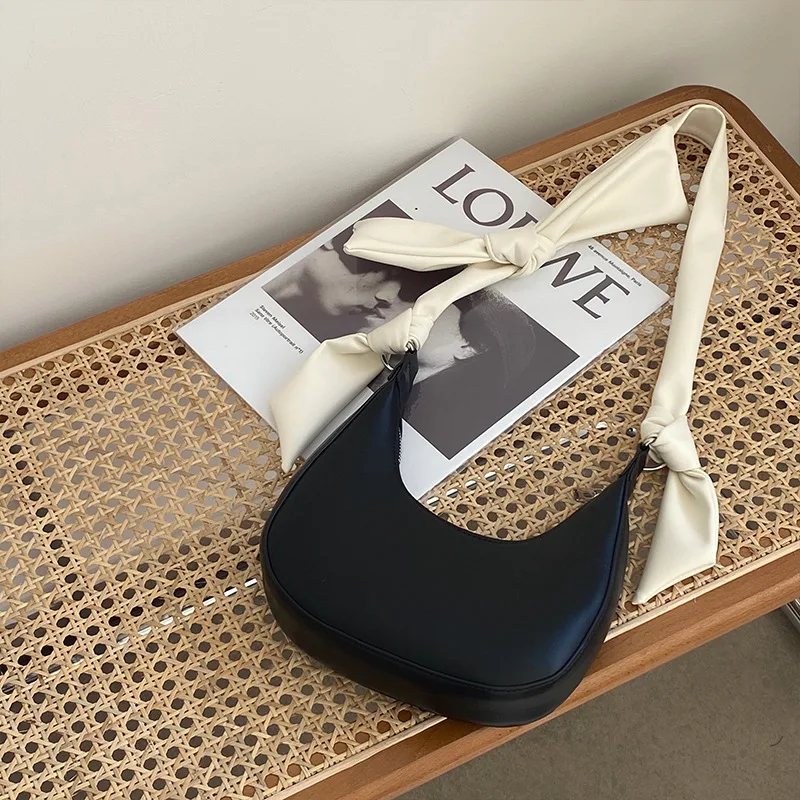 

2021 Trendy Handbags Chic Hobo Ladies Purses Leather Underarm Bags Sling Bag Shoulder Handbag, Customizable