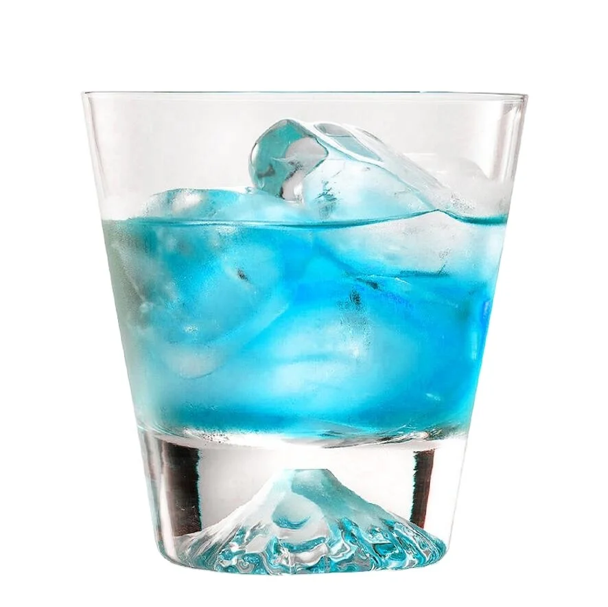 

Fuji Mountain whiskey glasses custom with the whiskey cup, Clear