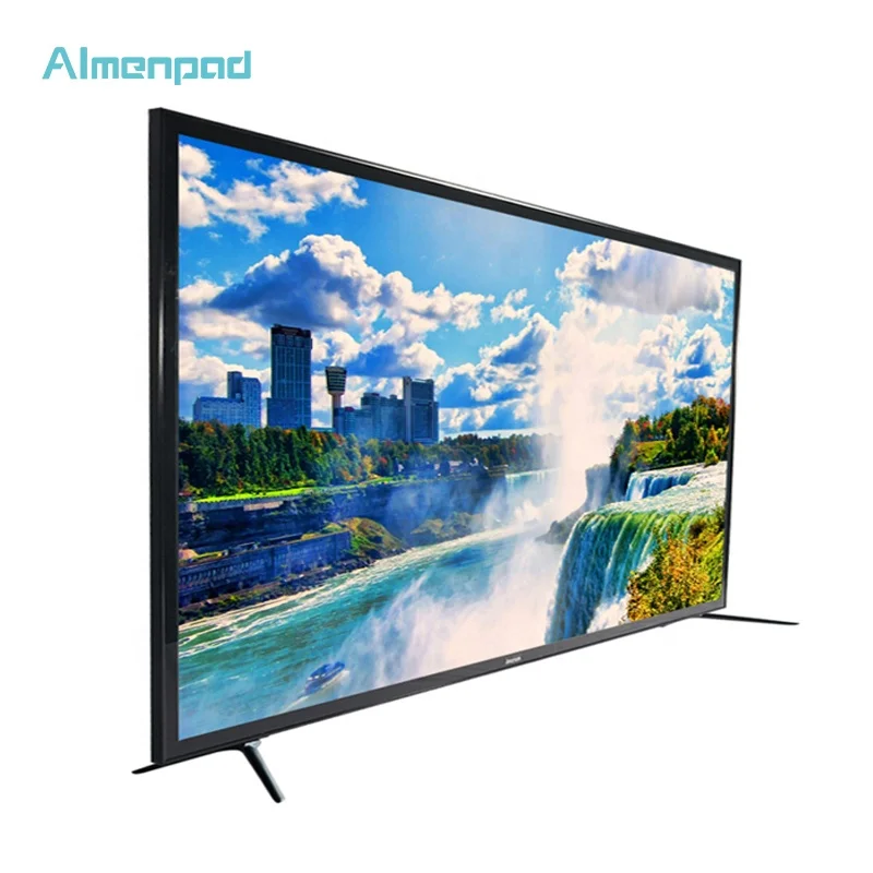 

AImenpad wifi tempered glass android 9.0 3840*2160 UHD 75 inch lcd led tv 4k D75GUE