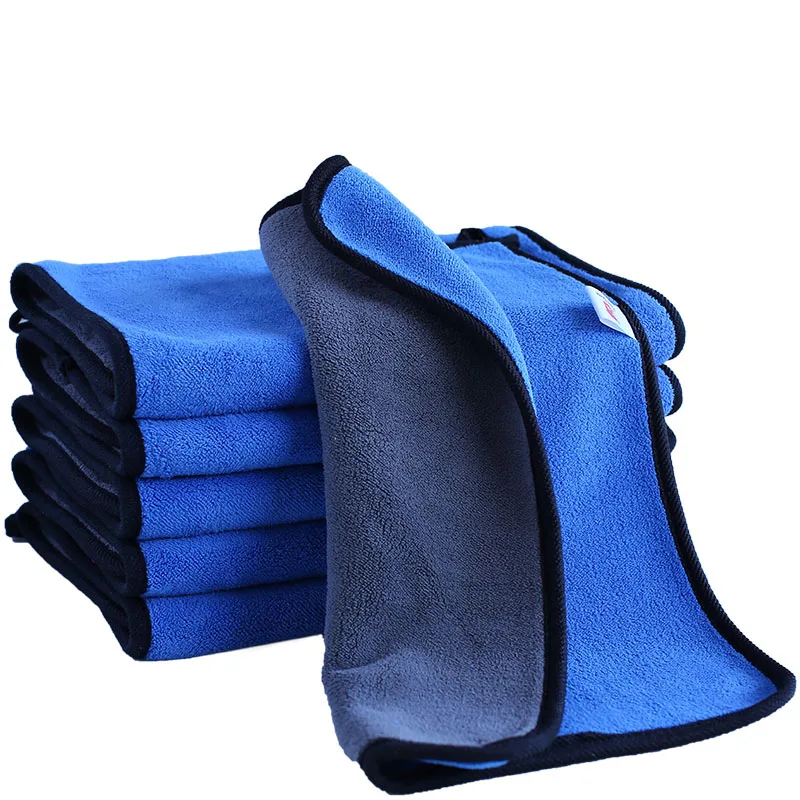 

High Absorption Coral Fleece Car Towel Microfiber Car Cleaning Towel, Customized