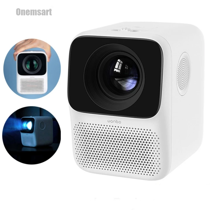 

gadgets electronic Mini Projector Xiaomi T2 Free Wanbo Projector 1920x1080 150 Lumens Home Ultra HD LED Projectors