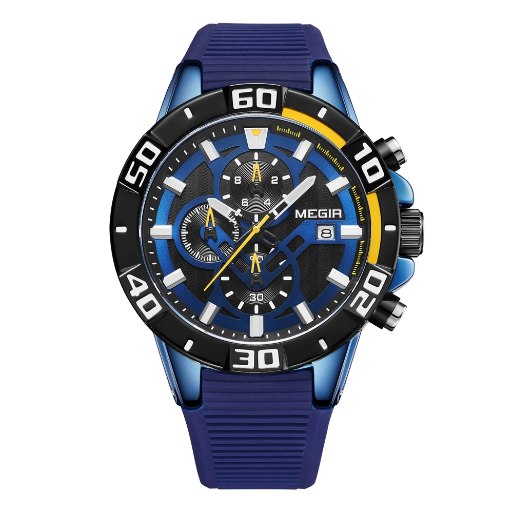 

2019 Megir Brand Luxury Watches Men Fashion Custom Wristwatch