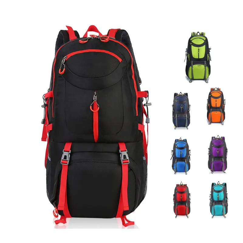 

Factory Hot Sell Custom Hiking Climbing Waterproof Mens Anti Theft Back Packs Travel Outdoor Laptop Backpack Bag, Red, green, blue, black, orange