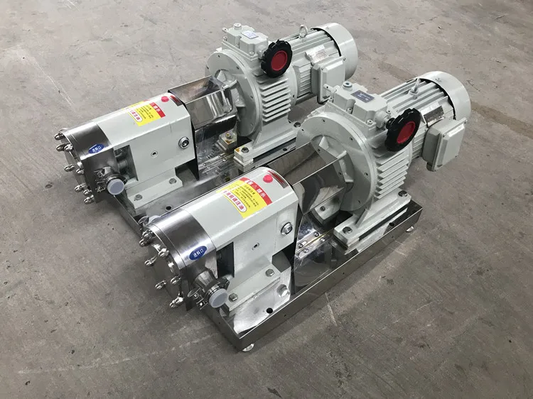 Stainless Steel Sanitary Food Grade Liquid Transfer Pump Ideal for Chocolate/Yoghurt Processing