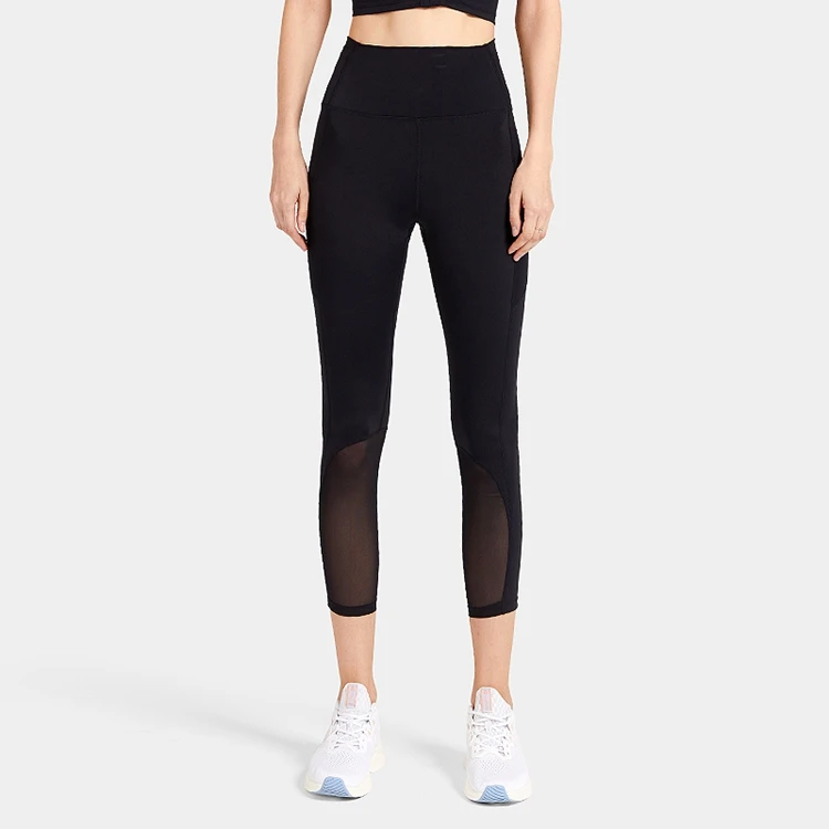 

Stretch Mesh Breathable High-Waist Running Naked Feeling Exercise Yoga Pants