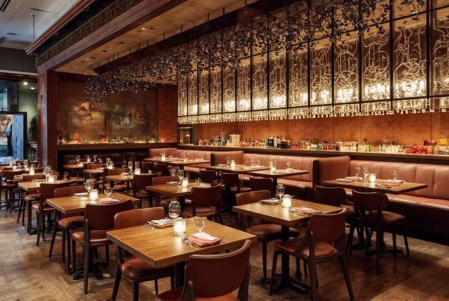 Wild Ginger restaurant exterior at 1401 5th Avenue in downtown Seattle showing modern building facade with distinctive signage