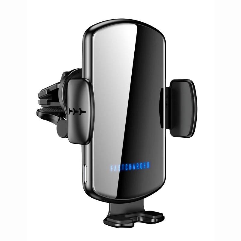 

Aromatherapy Car Holder 15W For Iphone for Android Cell Phone Holder Sensor Fast Car Wireless Charger, Black, customize