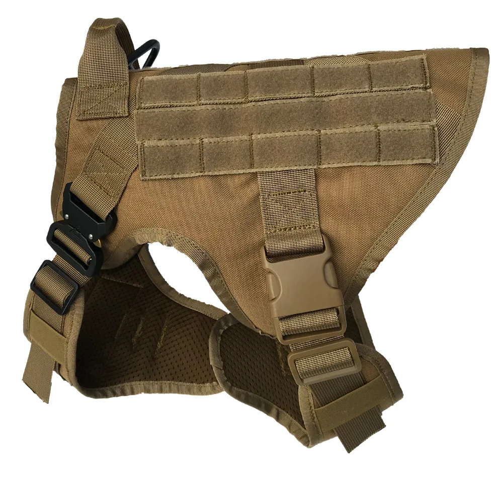 

Luxury Outdoor Custom Camouflage Military Tactical Design Training Pet Dog Vest Harness