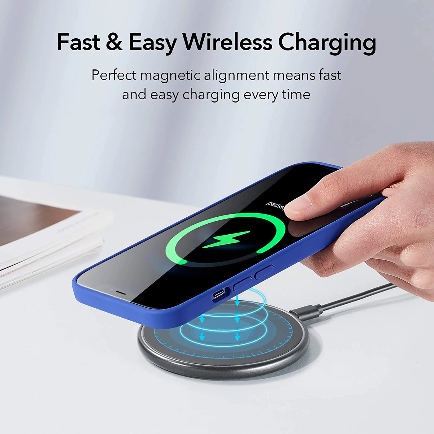 Charging Silicone Phone Case Mobile Back Cover Cell Silicone