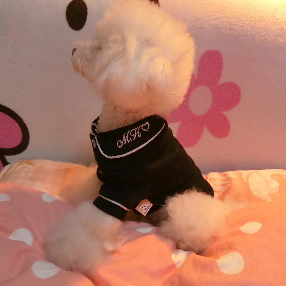 

Wholesale Pet Home Casual Clothes Dog Shirt Warm Pet Dog Pajamas Winter Cat Dogs Clothing, As shown in details