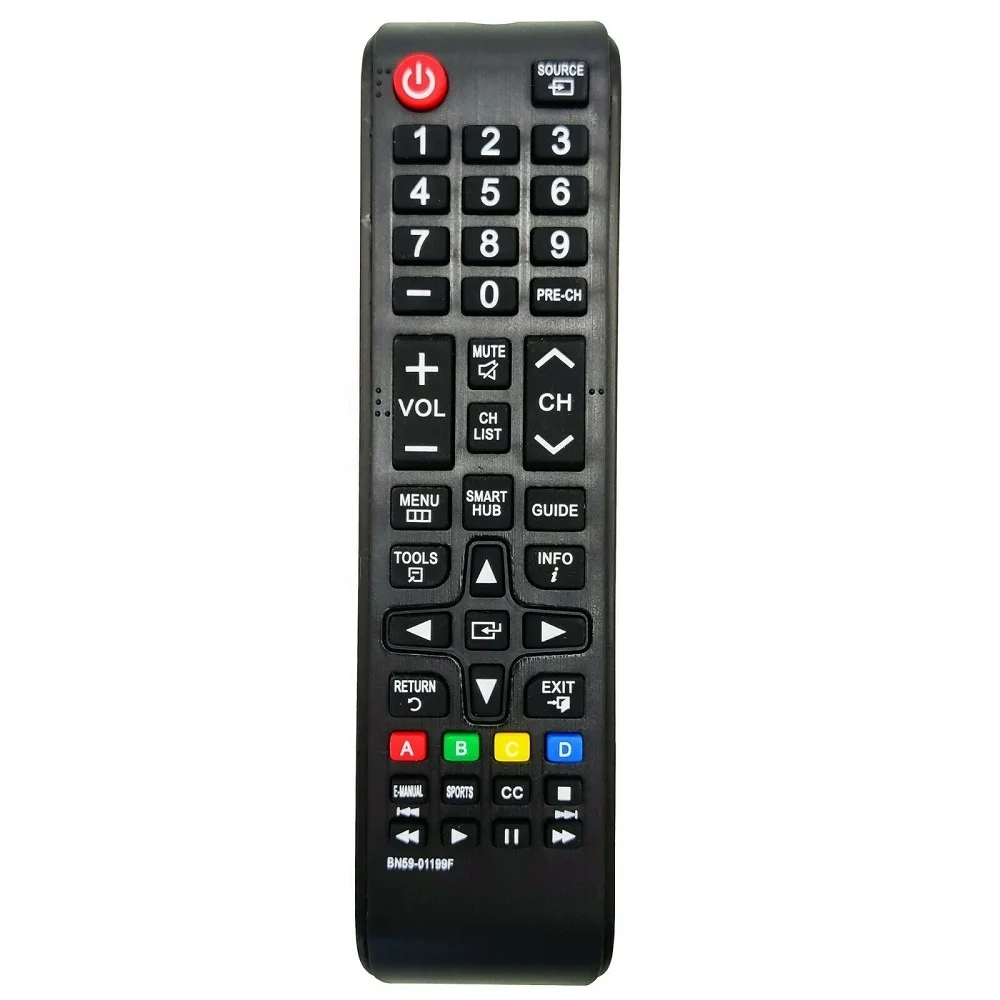 

New TV Remote Control BN59-01199F Replacement for Samsung LED LCD HDTV Smart TV, Black