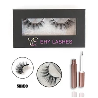 

Custom eyelash box manufacturer wholesale free sample eyeliner 3d mink magnetic eyelashes private label
