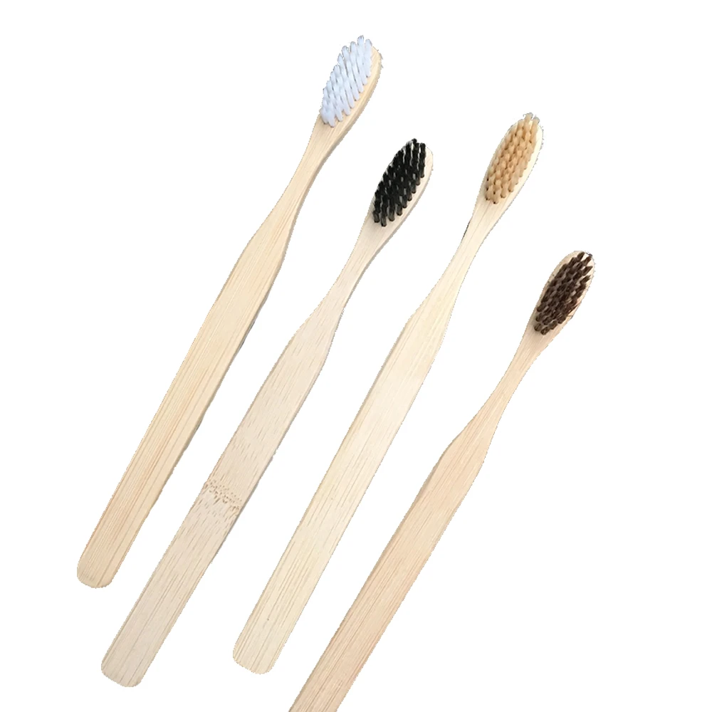 

Organic Tooth Brush Bamboo Charcoal Toothbrush Kids Cepillos de Dientes de Bambu Escova de Dente Soft Bristle Tooth Brush Kit, Multi color