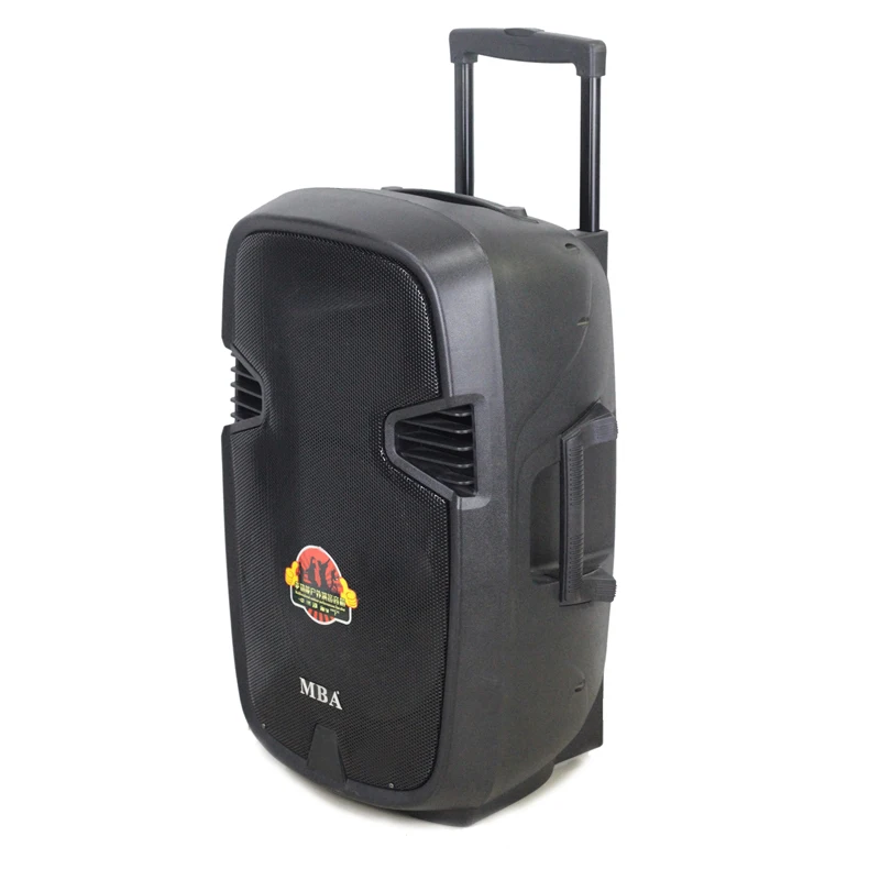 Hanxiang 12 Inch Plastic Trolley Bluetooth Speaker Pa Speaker