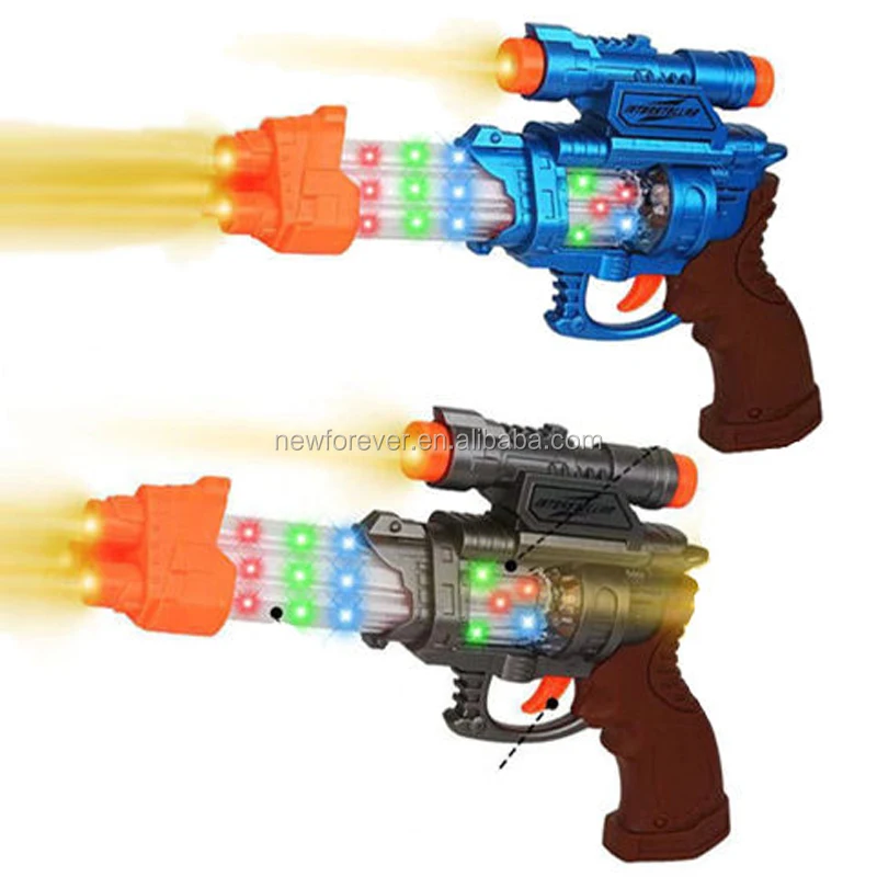 Led Gatling Gun Light Up Toy Gun Toy Machine Gun For Kids Flashing Toy
