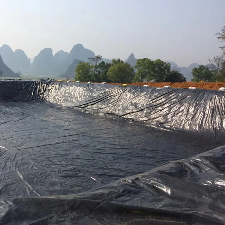 
Manufacture HDPE black pond liner sheet best price high quality liners 