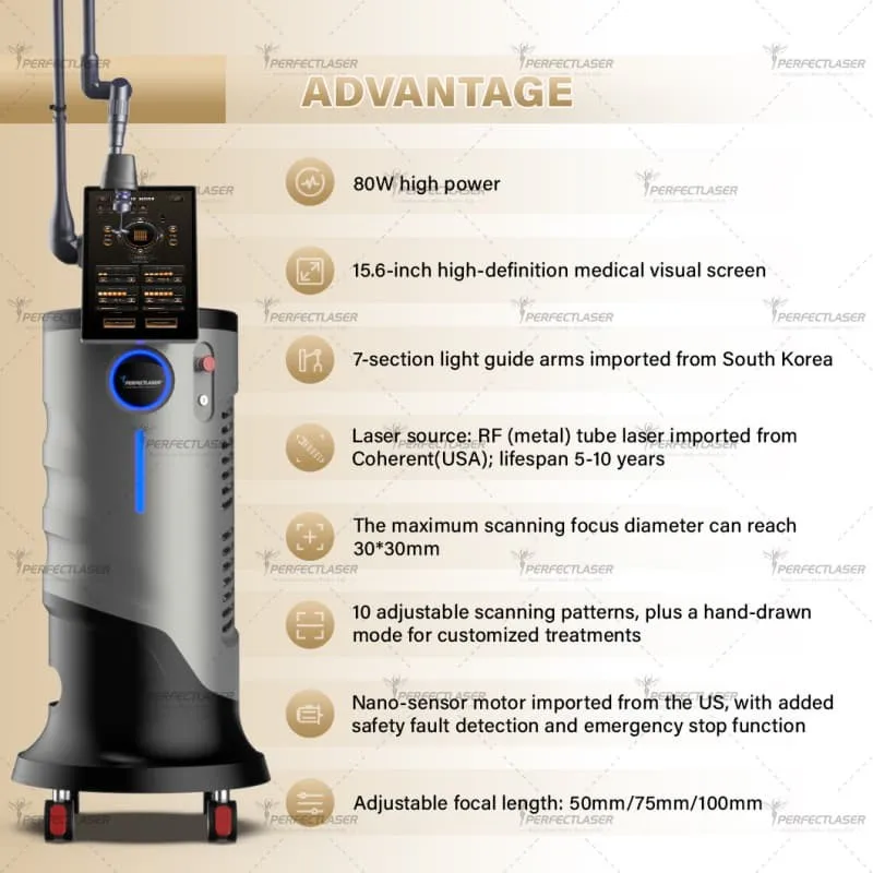 CO2 fractional laser machine
