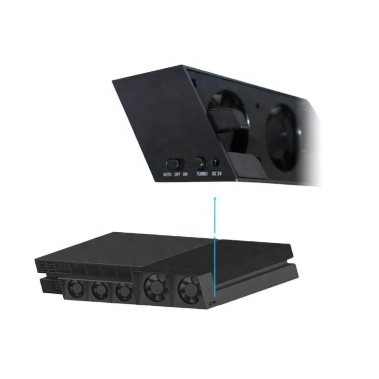 

External Usb Cooling Fan For Playstation 4 Ps4 Game Console Accessories