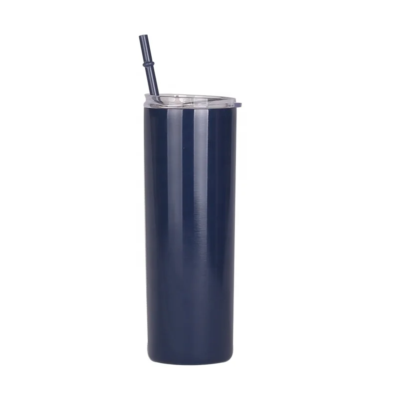 Wholesale Logo Design Double Wall Stainless Steel vacuum thermo insulated tumbler with lid