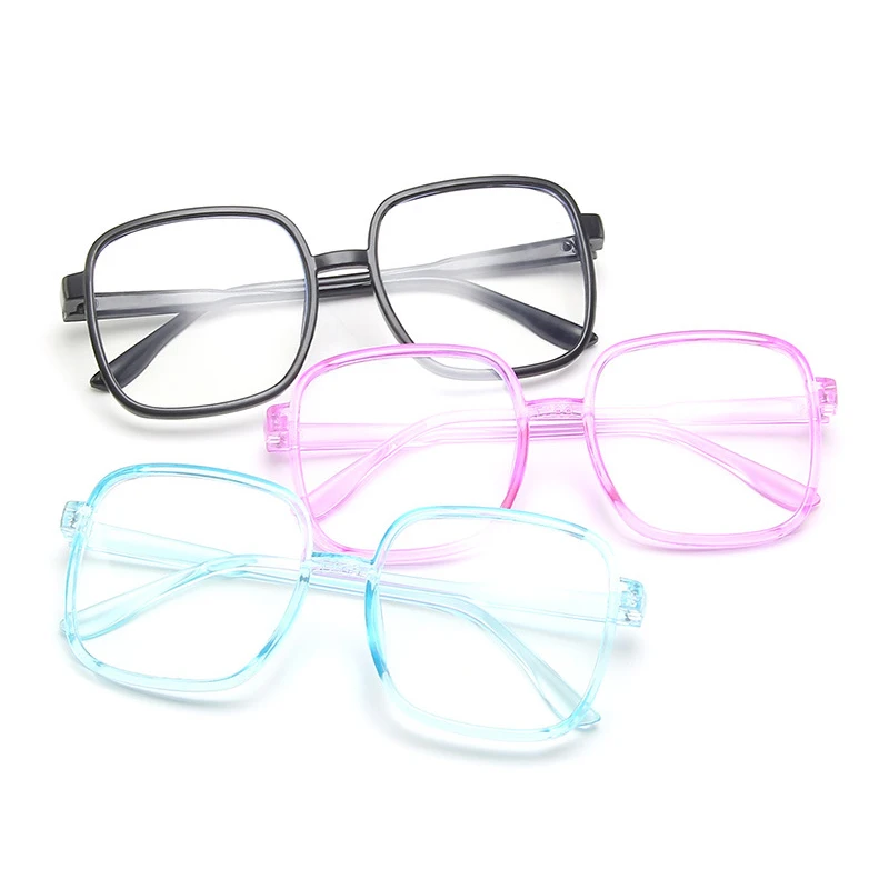 

SKYWAY Popular Square Oversized Kids Blue Light Blocking Children Computer Glasses
