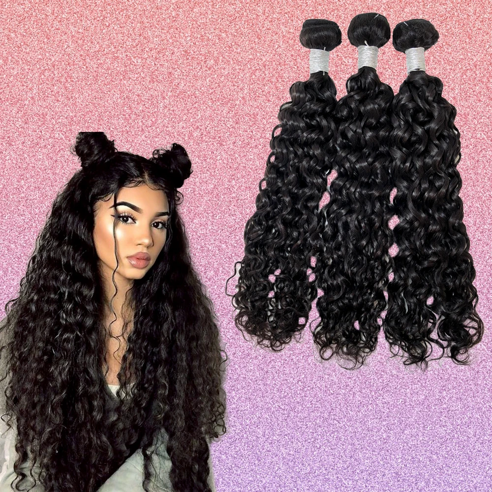 

cuticle aligned single donor raw mink hair indian and real brazilian hair weave deep curly