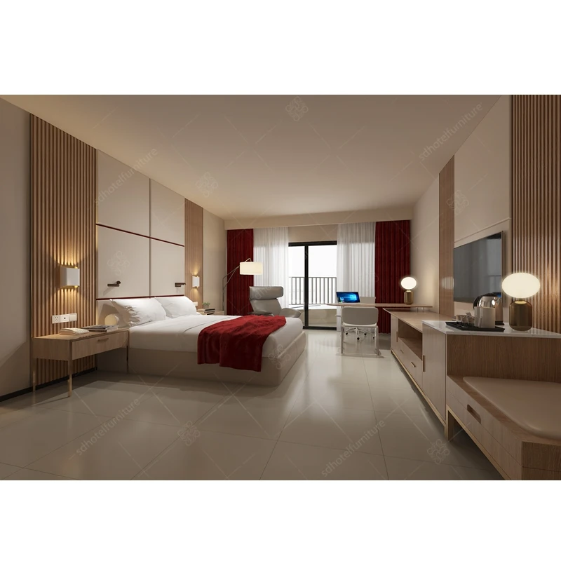 
Custom 4 star hotel furniture for hotel rooms bedroom sets luxury king size 