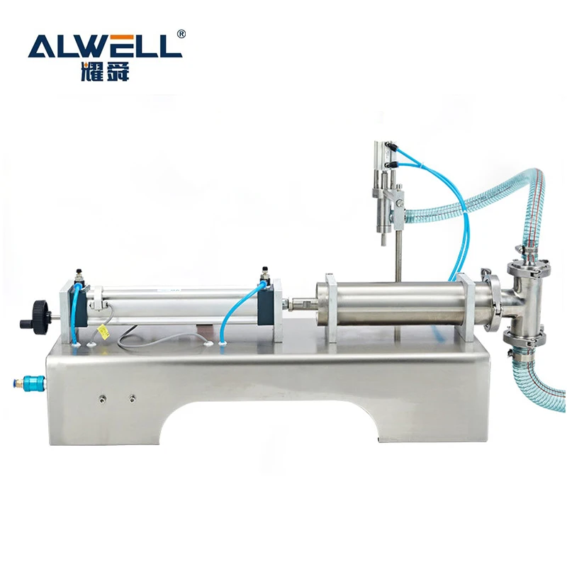 
Semi automatic oil honey Juice drinks bottle liquid filling machine 