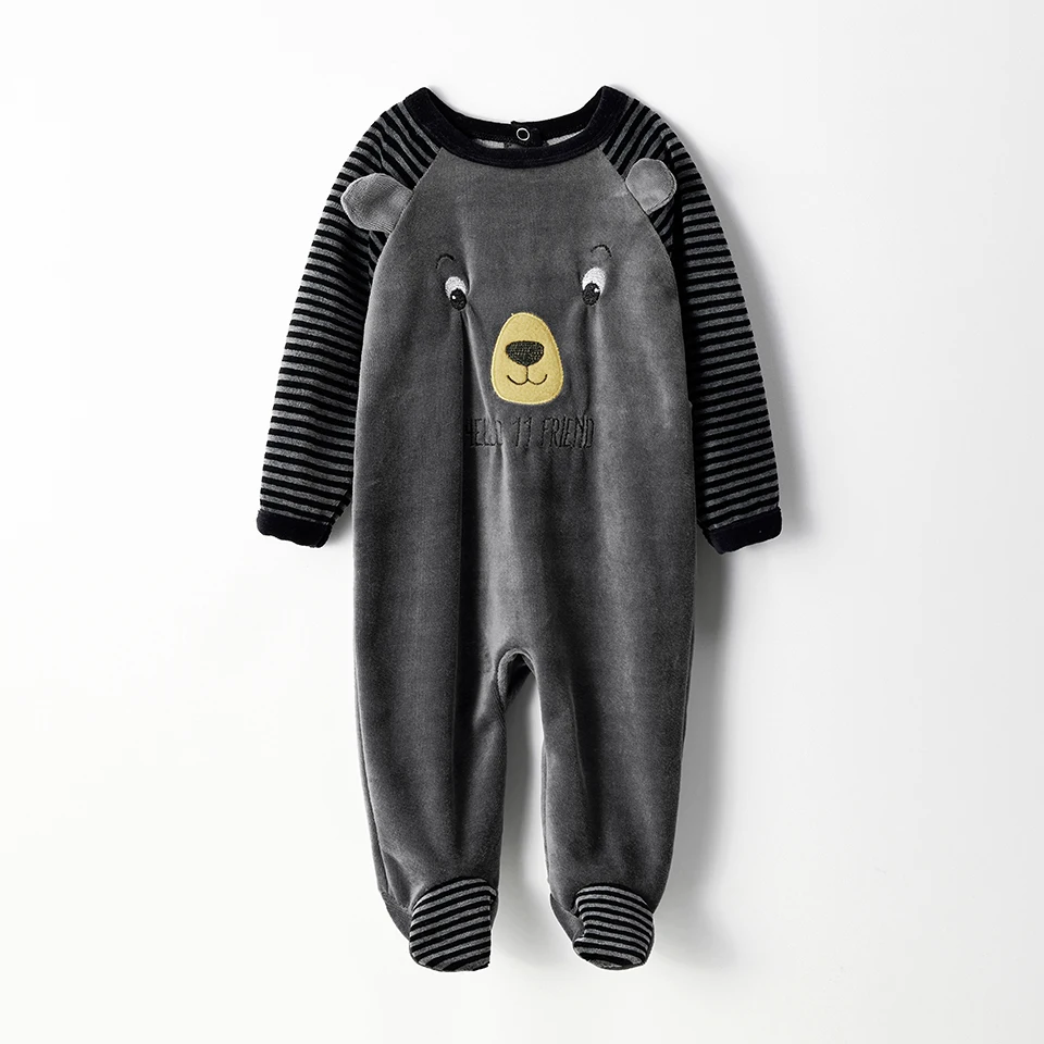 

Custom OEM 100% Organic Cotton Knitted Newborn Romper Baby Boys Girls Rompers Unisex Infant Jumpsuits Bodysuits Sets, Customizable