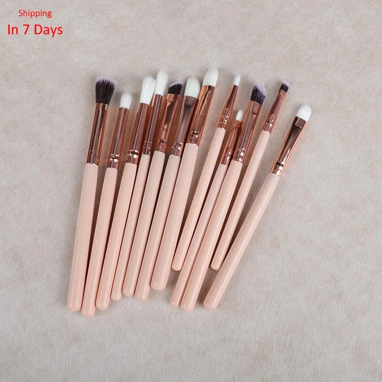 

12 PCS Contour Set Face Highlight Makeup Brush Make Up Brushes, Skin color