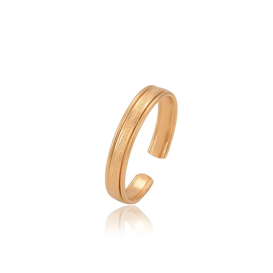 

A00713626 xuping jewelry Wholesale affordable simple elegant fashion exquisite 18K gold-plated Open ring