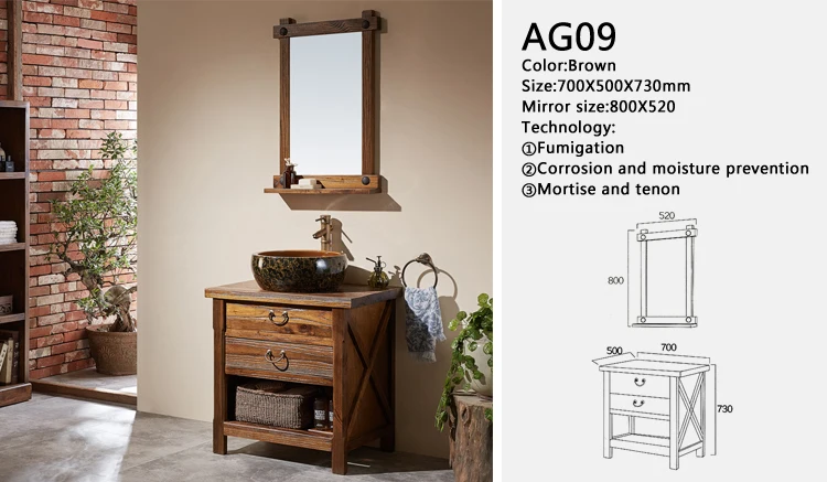 High Quality Ag09 Chinese Retro Style Floor Stand Hotel Home