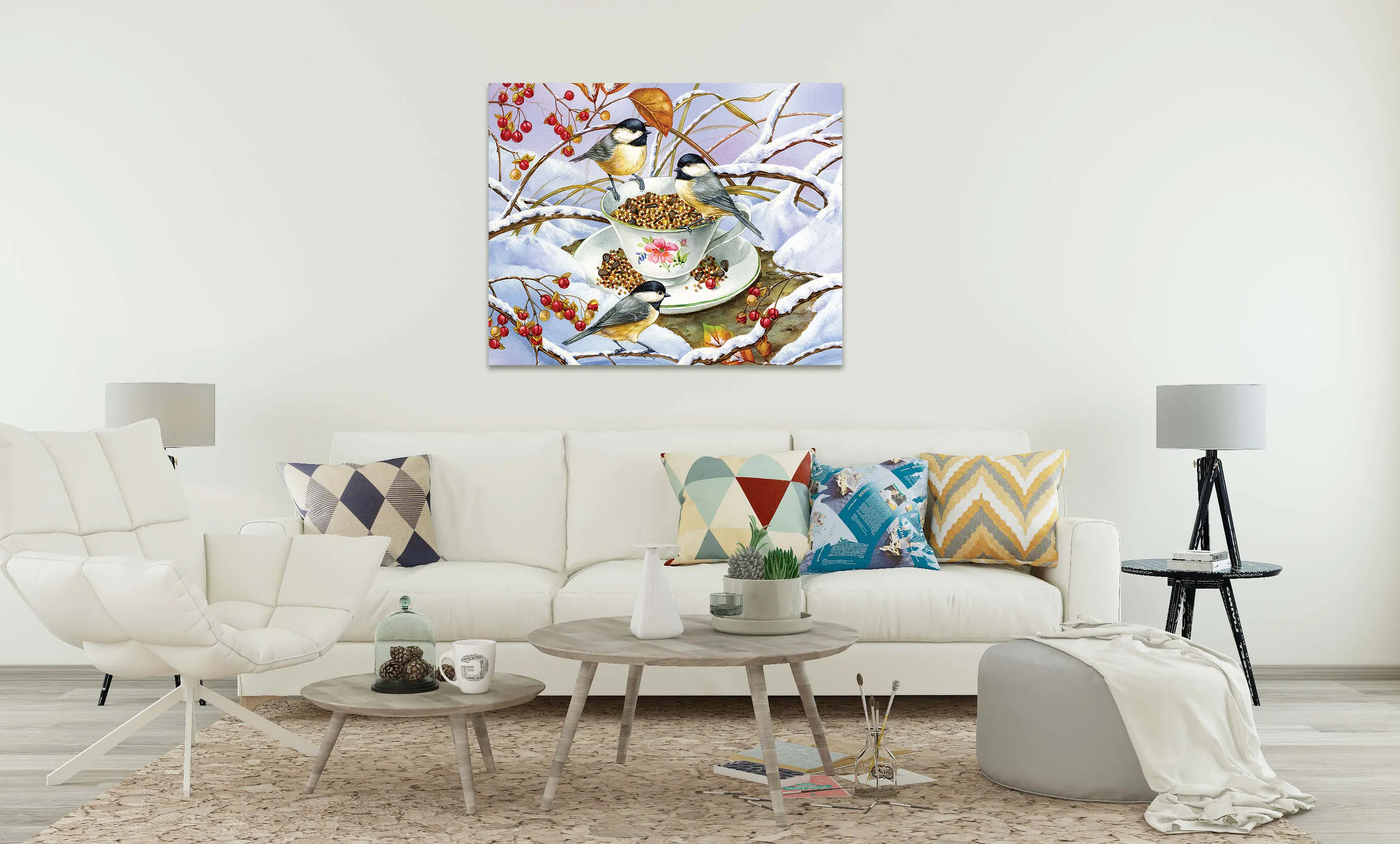 油漆男孩热卖5d圆形方形钻石diy图片动物画客厅画鸟diy定制钻石画