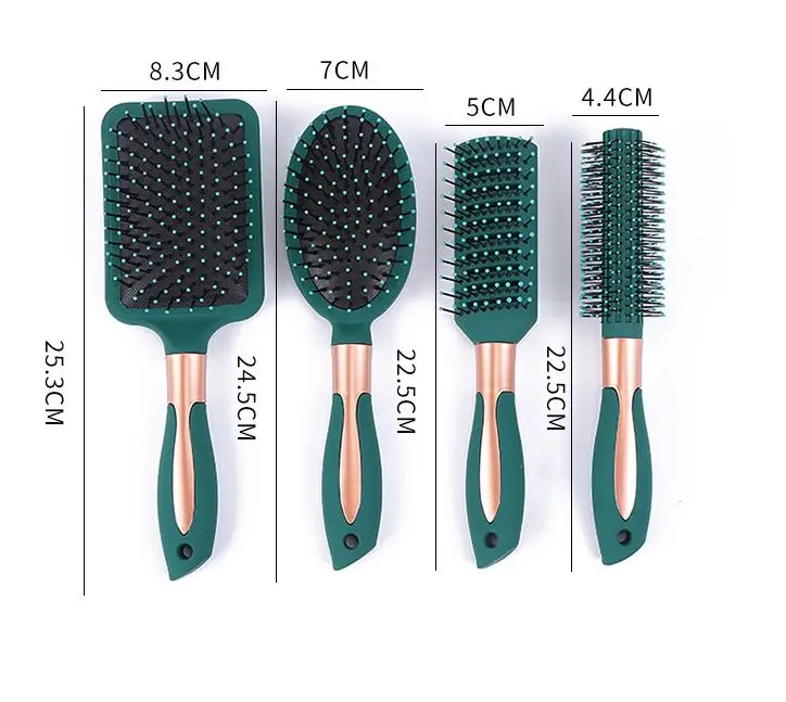 

Custom Eco-friendly Plastic Portable ABS Custom Plastic Detangling Hair Brush Scalp Massage Comb