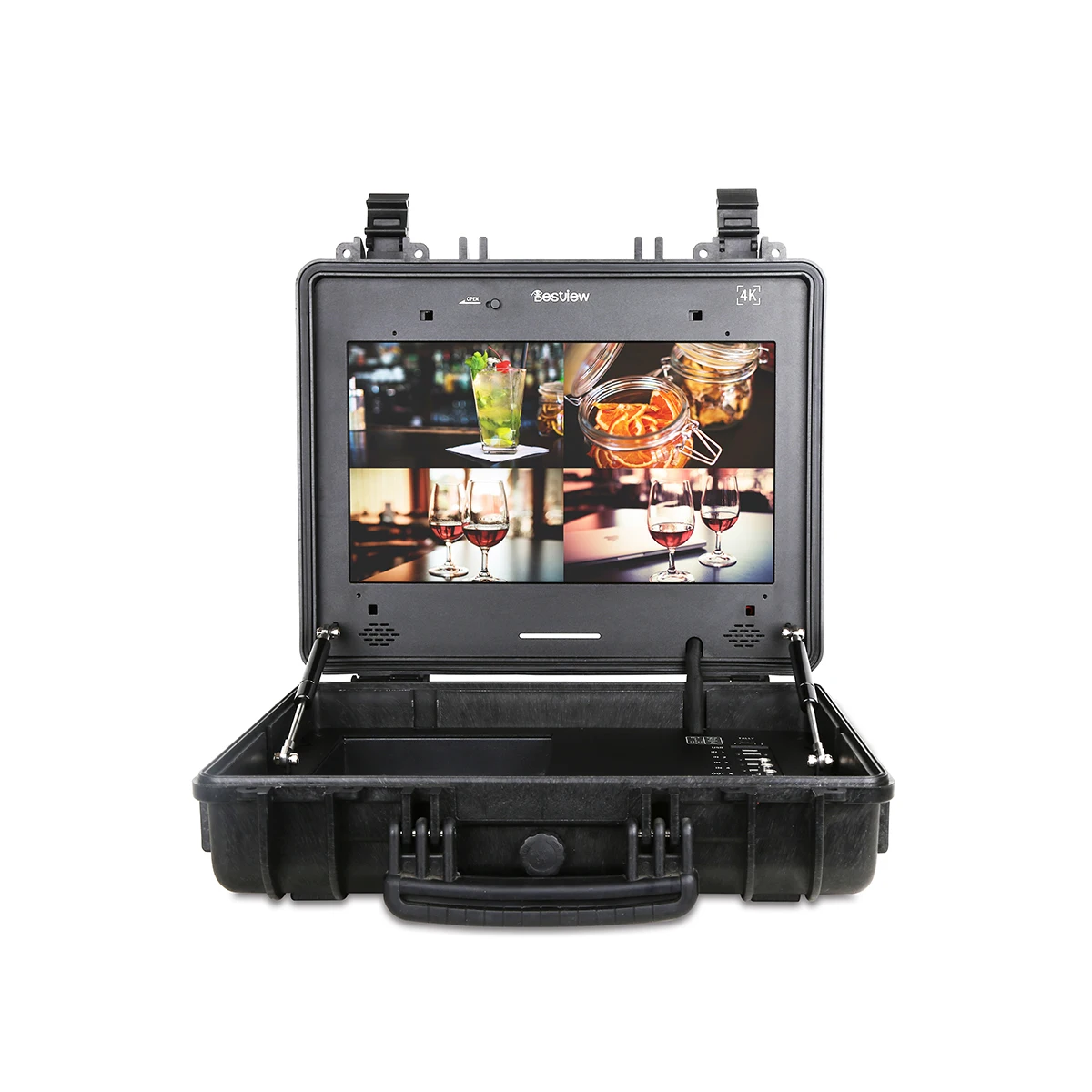 Bestview SP17-HDR 17.3" 4K UHD Multi View Quad-Split Portable Carry-On Broadcast Director Monitor