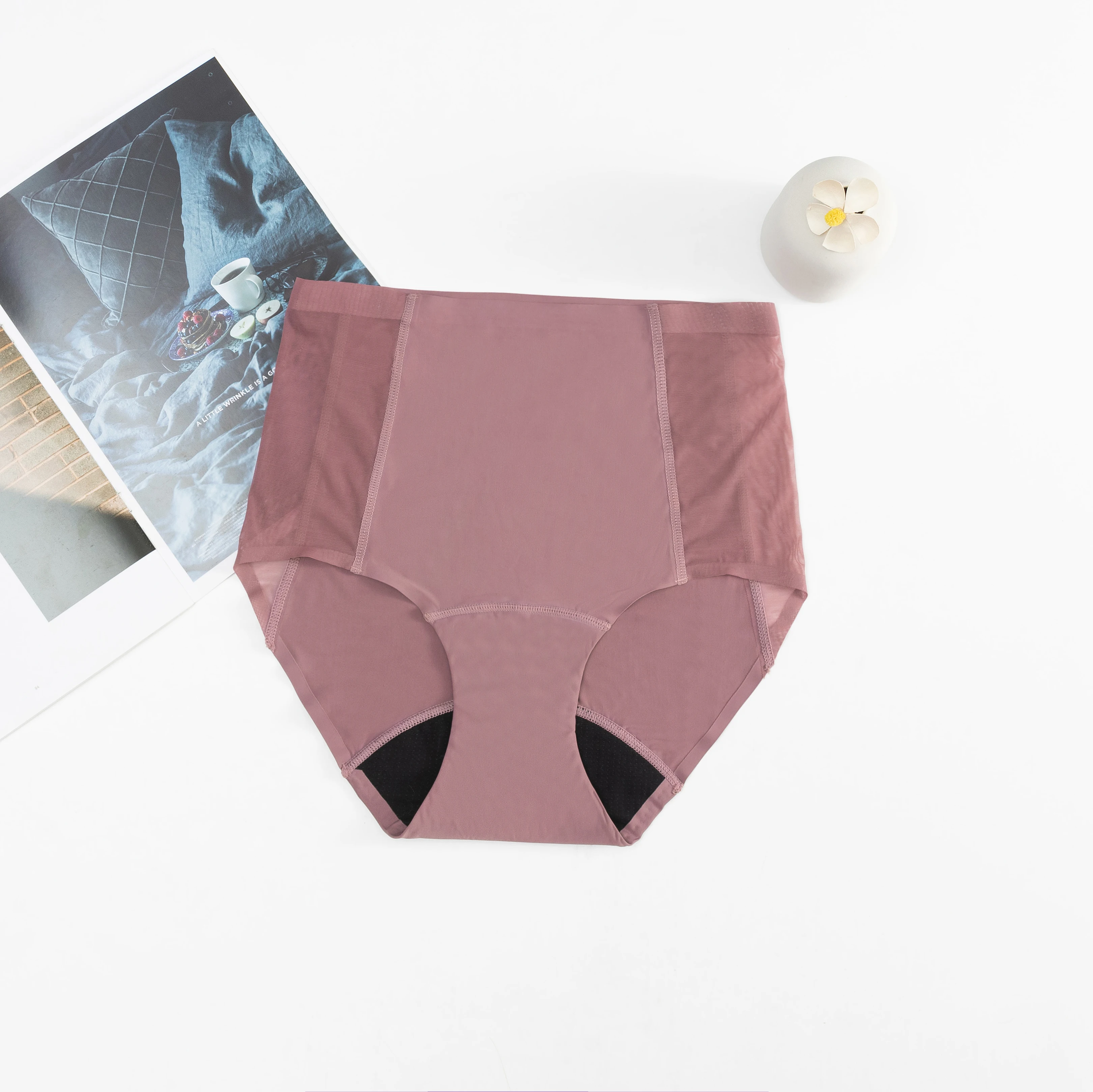 

88017 Women Underwear Lingerie Comfortable Daily Cotton Period Panties