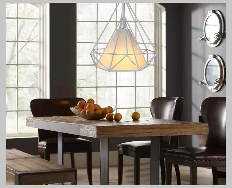 Modern wrought iron Vintage Chandelier Lamp Pendant Lamp Ceiling Light for sale