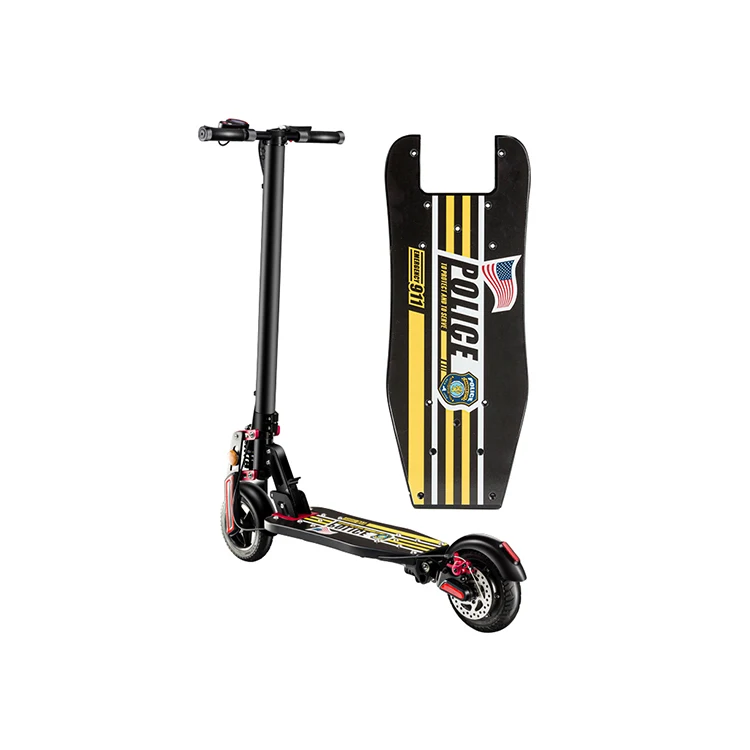 

Customized Durable Black City Electric Scooters Customized Wooden Deck Design Fee Link