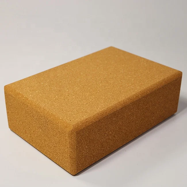 

Wholesale eco friendly custom label body building yoga cork block