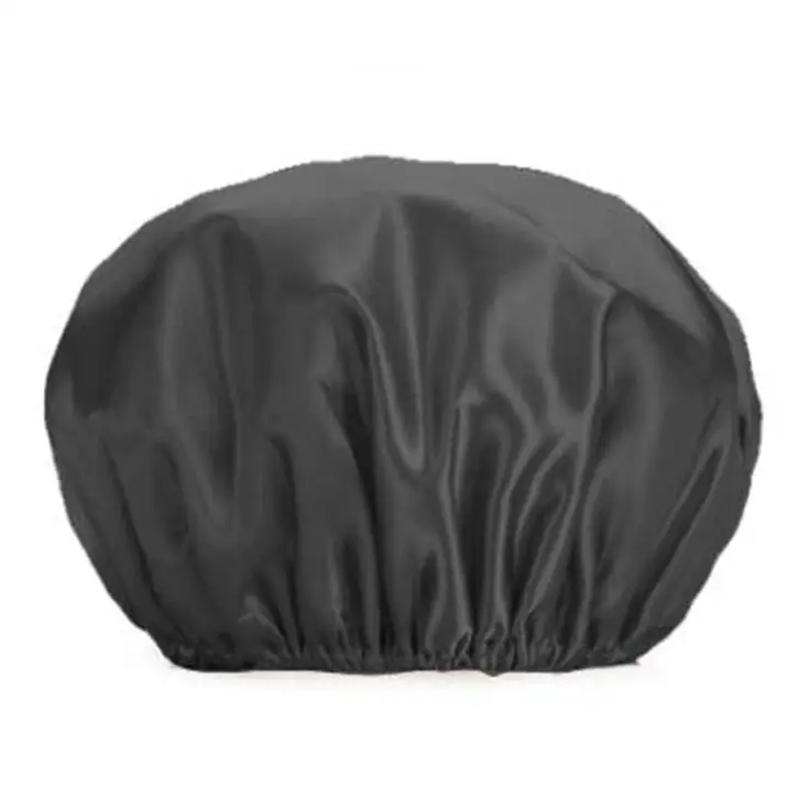 

New 2020 Double layer female bath shower hat headgear adult shower waterproof shower lid kitchen oil-proof Ladies hat
