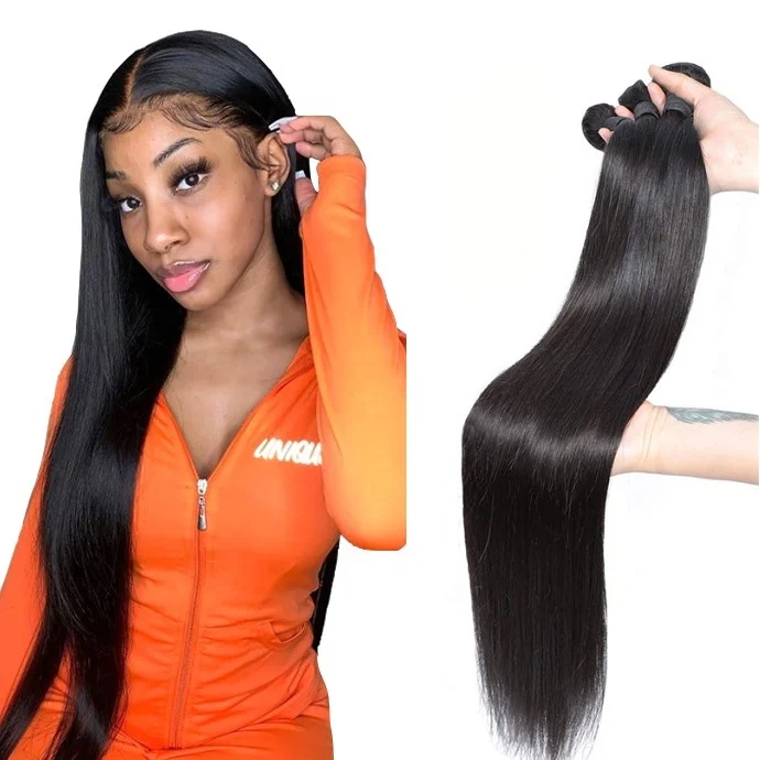 

Wholesale Factory Price Peruvian Human Hair weave bundles, Natural Cuticle Aligned Virgin Hair Straight 100 Human Hair Extension
