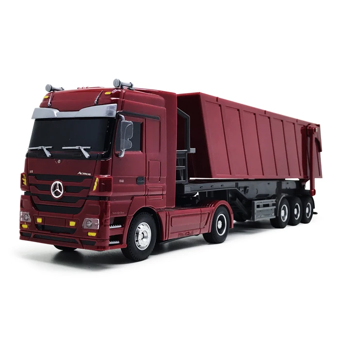 

1:32 Benz rc trucks and trailers with license