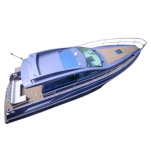 

Beautiful interior design boat China cheap luxurious fiberglass fishing yacht Cabin Cruiser Yacht