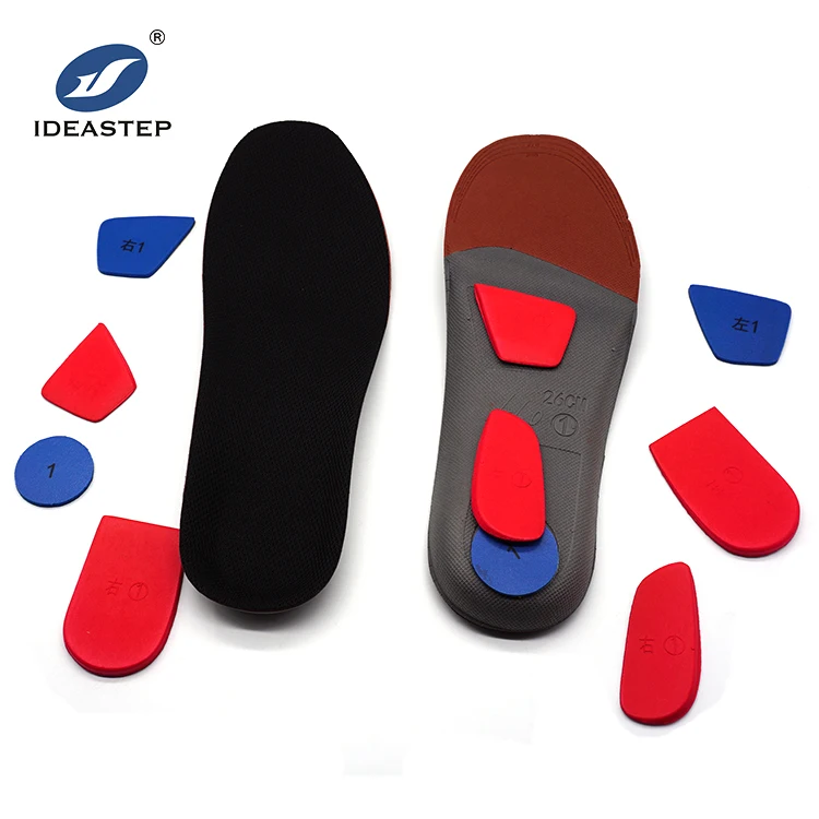 

Ideastep foot care product arch support insole with adjustable various met pad custom insole orthotic insole, Customized