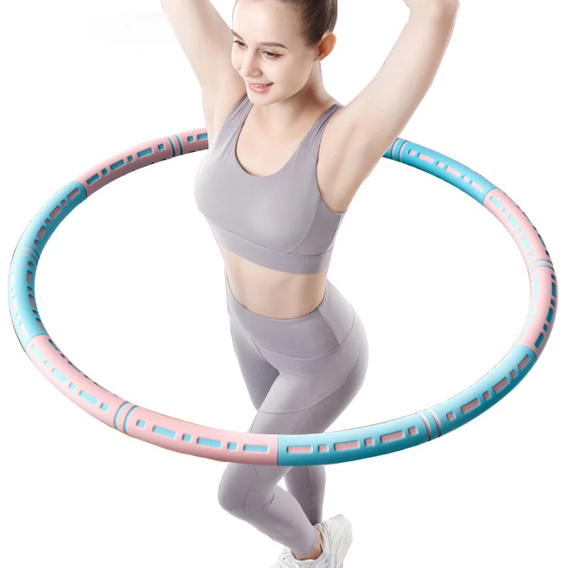 

2021 New Detachable Hula Hoops Double Way Massage Fitness Hula Rings Hula Hoops