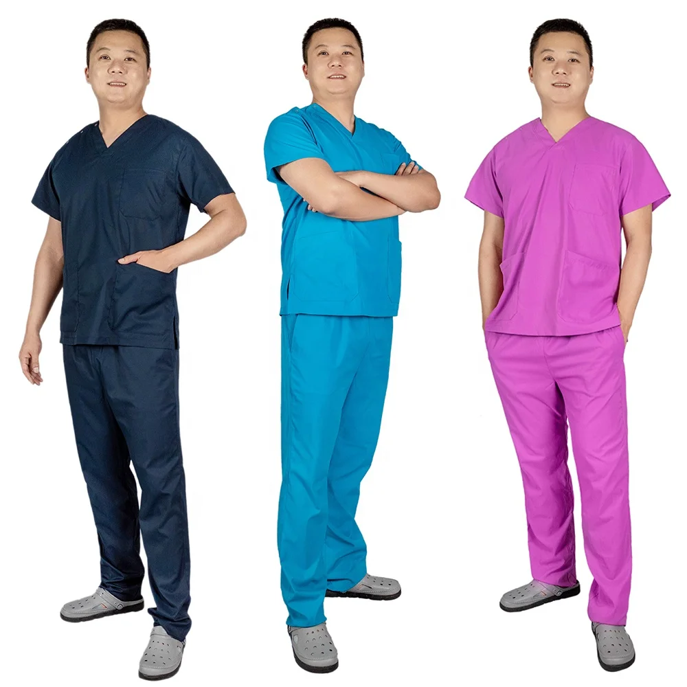 

Medical Pink Scrubs Suit Dental Nurse Uniform Fashionable Hospital Top Quality New Design Factory Prices Paramedic Europe Woven, All the color in pantone