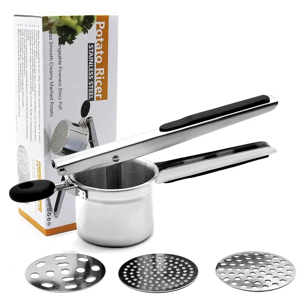 Stainless Steel Potato Ricer Set