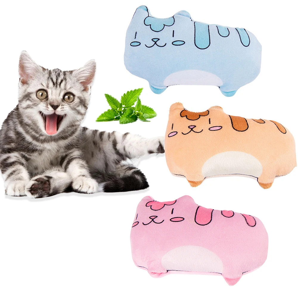 

Hot sale soft squeaky catnip juguetes para gatos eco friendly small pet dog cat chew toy plush interactive cat toys