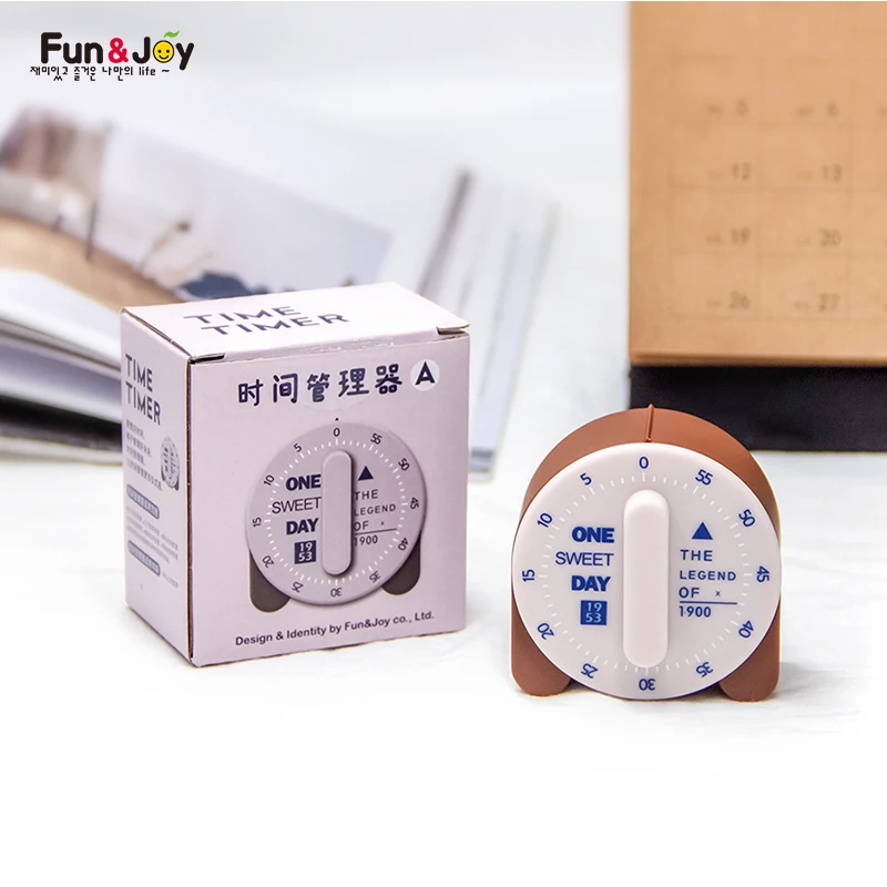 
Student Kitchen Alarm Clock Allocation 60 Minutes Kitchen Mechanical Timer Cube Kitchen Timer 