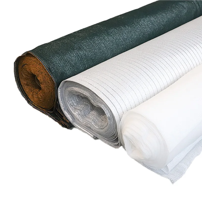 Raw Roll Materials HDPE Sunshade Sunscreen Net Wholesale  Canopy Balconies Courtyard Circular Forest Sunshade Net
